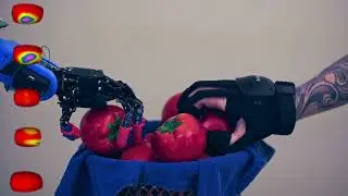 Tele-Presence - Robotic Hand Controlled by Data Glove