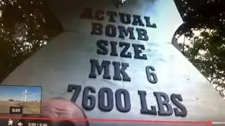 Atomic Bomb CRATER  in South Carolina
