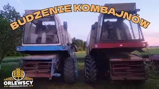 BUDZENIE KOMBAJNÓW!😮Palą jak w żniwa?🤔Pierwsze odpalanie po zimie!🔥CASE IH 521💪🏻2xFORTSCHRITT E512#1