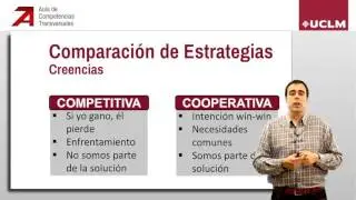 Estrategias cooperativas y competitivas para resolver conflictos