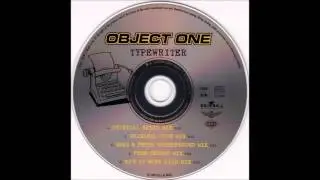 Object One - Typewriter (Dj's At Work Hard Remix) (1997)