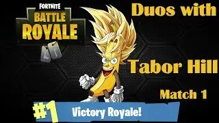 Tabor Time w/ TABOR HILL! Match 1- Fortnite Battle Royale Duos Gameplay (PS4)