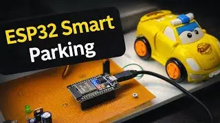 Smart IoT Car Parking System using ESP32 | Automatic Boom Barrier & LCD Display | Final Year Project
