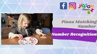 Pizza Number Matching | Number Recognition | Jigsaw Childcare Online Learning