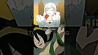 WEISS SCHNEE 『RWBY』VS TOPH BEIFONG 『THE LAST AIRBENDER』#shorts