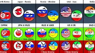 Страны, которые превратились из друзей во врагов