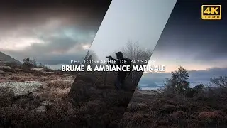 📷 Photographie de Paysage | Brume et ambiance matinale sur les crêtes de l'Hérault