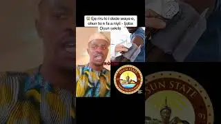 #yoruba #iroyin #yoruba #yorubanews #news #asayoruba #trendingsound #yorubanation #iroyinyoruba #asa