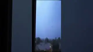 I was nearly STRUCK by LIGHTNING...TWICE!! #shorts