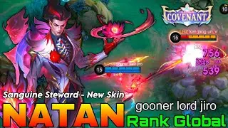 Sanguine Steward Natan New COVENANT Skin - Top Global Natan by gooner lord jiro - Mobile Legends
