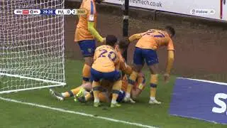 Stephen Quinn scores the second goal at Port Vale