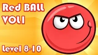 Red Ball - Vol1 - Cong Tran Level 8-10 Walkthrough