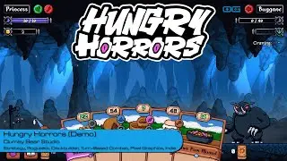 Hungry Horrors: Deck-Building Meets Culinary Combat (Demo Gameplay)