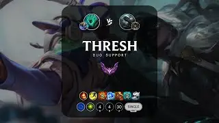 Thresh Support vs Senna - EUW Master Patch 13.10