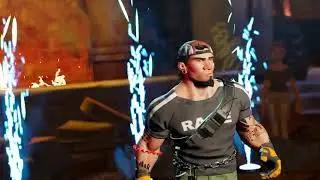 WWE 2K BATTLEGROUNDS Bolo Reynolds VS Samoa Joe