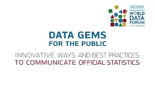 Data Gems for the Public &ndash; join live at World Data Forum 2020