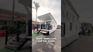 255-sqft Single-Level Tiny House!