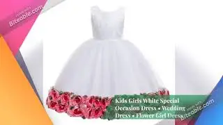 Shop Kids Girls Special occasion Elegant Dresses &bull; Birthday Party Dress Gown &bull; Special Occasion D...