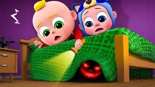 Monster under my bed | Family Song for Kids + More Nursery Rhymes & Kids Songs - PO&PU Nursery