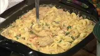 Тортеллини с курицей и томатами &ndash; Семейный сюжет