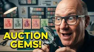 $139 German Stamp Auction Lot Win - Look What I Found!