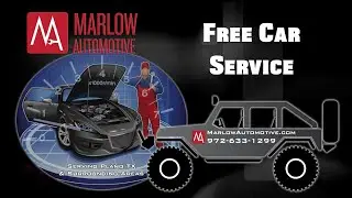 Free Car Service From Marlow Automotive In Plano TX