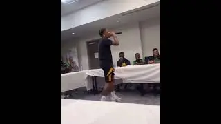 Reggae boys (Leon Bailey) Sing for the team. Freestyle vibes. Multi talented. You know the meds