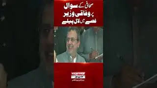 Heated Debate Between Awais Leghari And Journalist During Press Conference | Breaking News