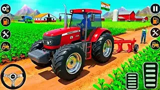 Real Tractor Farming Simulator - Indian Tractor Driving 3D - Android GamePlay