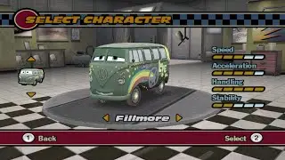 Cars Wii - Fillmore Gameplay (Dolphin)
