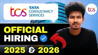 TCS Free Hiring 2025 & 2026 | TCS Recruitment | TCS Off Campus Hiring | TCS Freshers Jobs 2025
