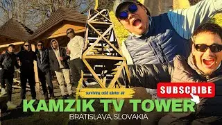  VLOG #149 HIKING TO KAMZIK TOWER , BRATISLAVA , SLOVAKIA | Nepali guys 