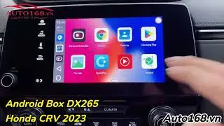 Android Box DX265 cho Honda CRV 2023 tại Auto168 B&igrave;nh Dương