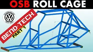 Проектирование каркаса безопасности для Volkswagen Beetle 11 класса: обучающее видео от Bend-Tech...