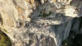 Viaferrata du Rocher de Rochefort à Florac 