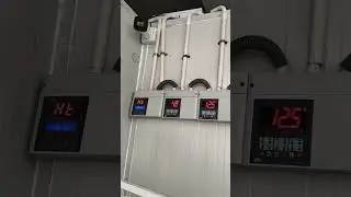 cold stroge frizzer unit  h t alarm  high tem issue and outdoor unit LP cut up gas shortage gascharg