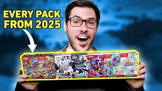 I Opened Every Pokemon Pack from 2025