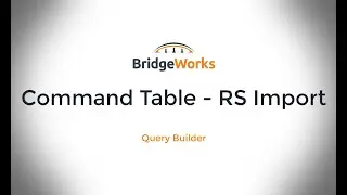 VDM - Command Table RS Import