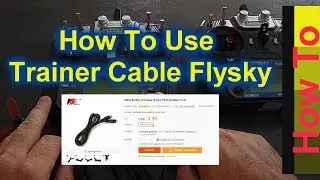[How to use] Trainer cable Flysky i6 transmitter / Coach cable / Banggood