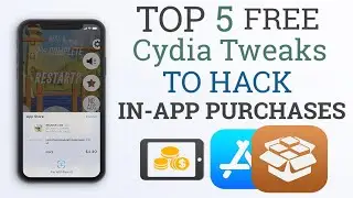 Top 5 Cydia tweaks to hack in-game purchases / FREE Tweaks