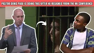 Pastor Denis Page is doing this after leaving the Michigan Conference