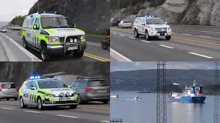 Gro&szlig;einsatz Polizei + Schiffsungl&uuml;ck im Oslofjord