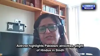 Activist highlights Pakistani atrocities, plight of Hindus in Sindh