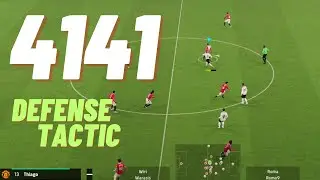 4141 FORMATION 😎😎 DEFENSE TACTIC EXPLANATION + NEW PLAYER COMMON MISTAKE IN EFOOTBALL 2023 (Part 1)