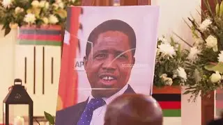 Zambian government halts the private burial of former President Edgar Lungu in South Africa