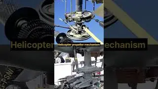 How Helicopters Actually Steer! 🚁 (Swashplate Mechanism) #shorts
