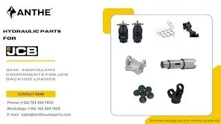 JCB Spare Parts - JCB Hydraulic Parts For Backhoe Loader 3DX 3CX - Anthe