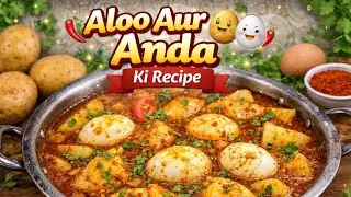 Aloo Aur anda ki recipe How to make 