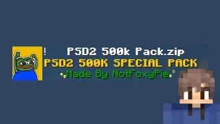PSD1 500K Texture Pack For Java Edition 
