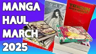 MANGA HAUL FOR MARCH 2025!  📚
